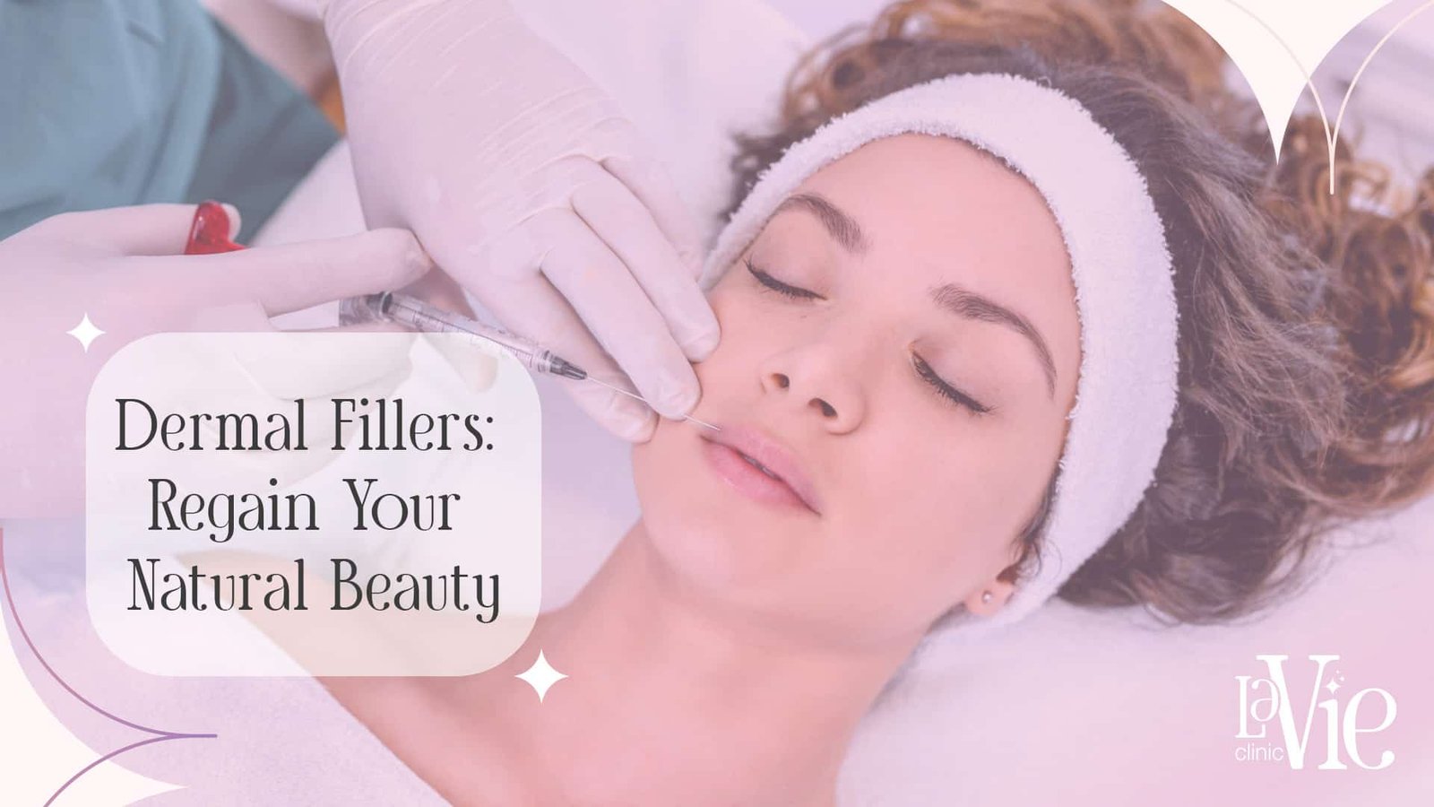 specialist injects Dermal Fillers solution into the face to to reduce the signs of aging, minimize skin depressions and scars,La Vie Clinic Rochester Hills